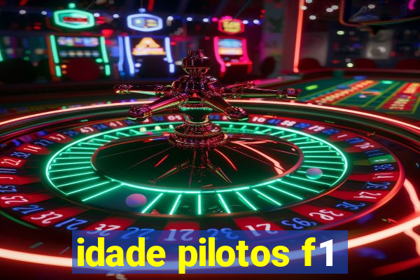 idade pilotos f1